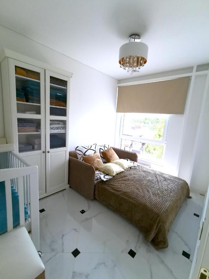Apartament Luxury Penthouse With Large Terrace & Panoramic Old Town View Wilno Zewnętrze zdjęcie